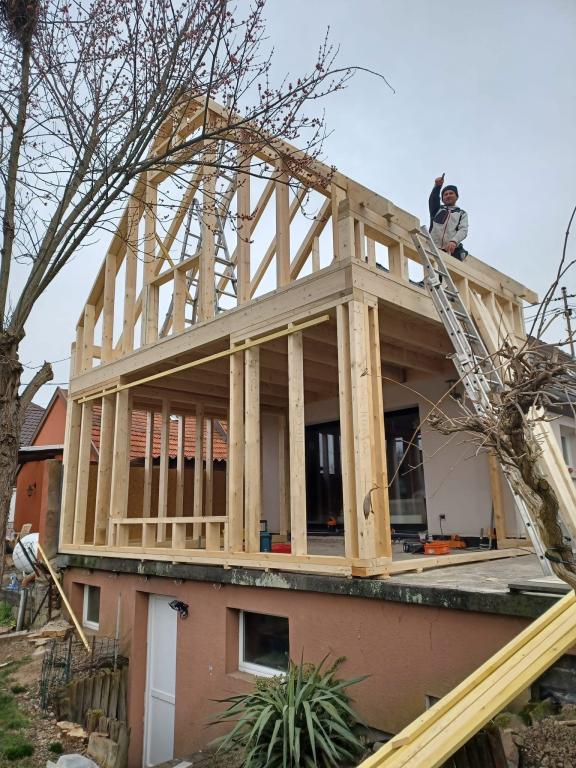 Extension en bois à Vendenheim dans le Bas-Rhin : la solution idéale pour agrandir votre maison sans déménager