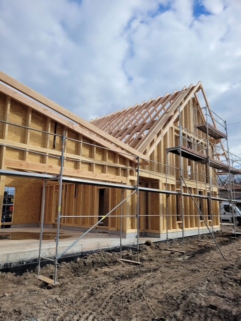 Construction-maison-ossature-bois-charpente-bois-garage-bois-Gries-Bas-Rhin-67